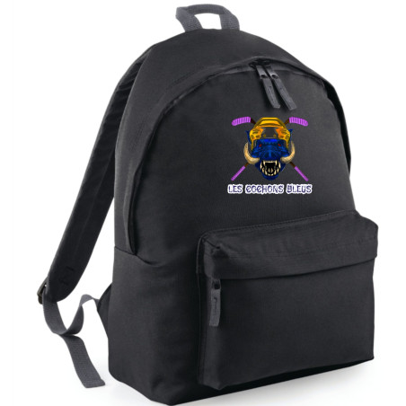 Sac à dos les cochons bleus de Bressuire